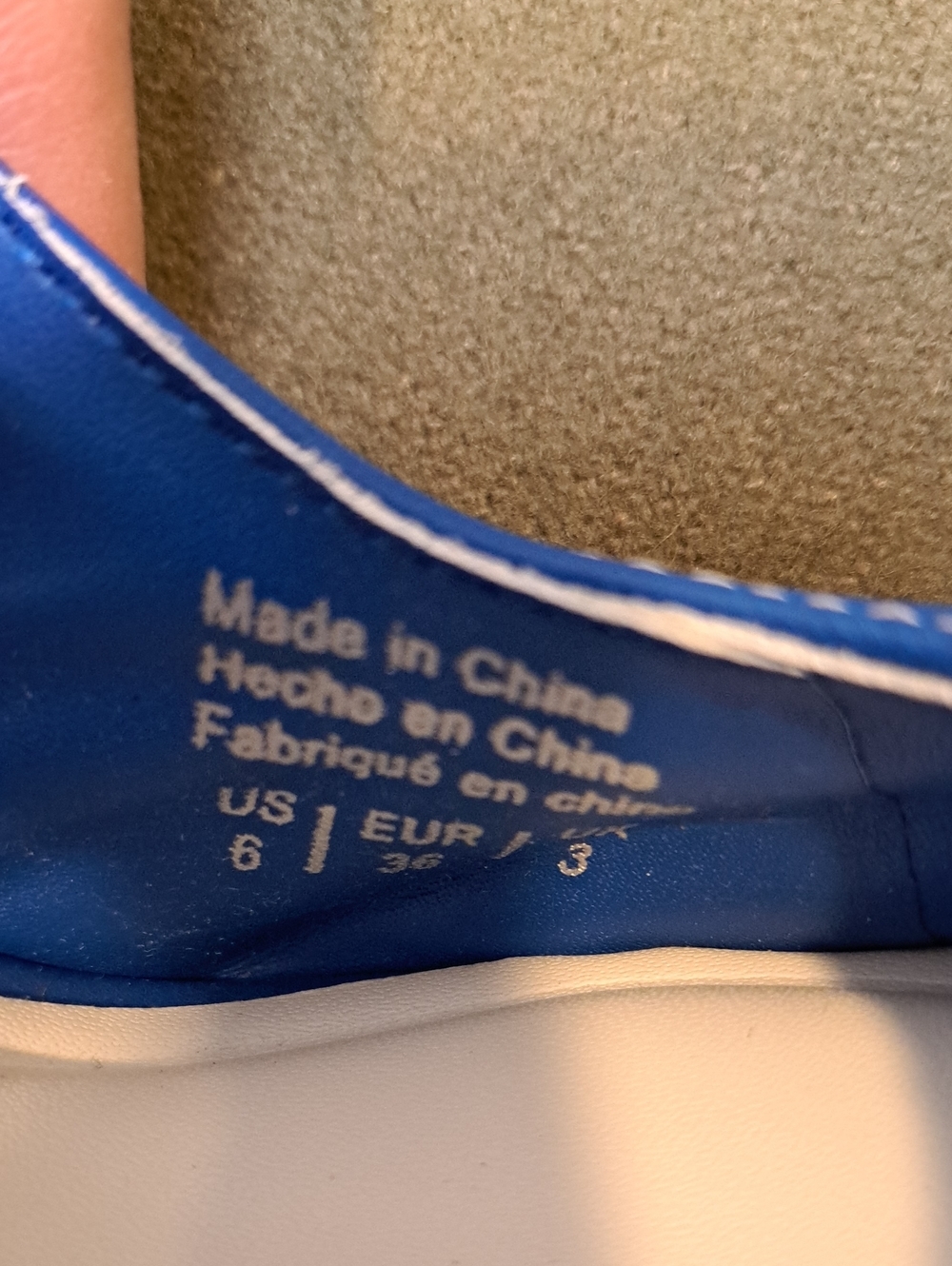 ALDO Striker Slingback Heels - Color: Medium Blue - Size: 6 - Picture 9 of 10